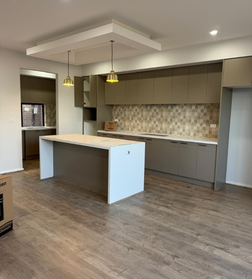 Modern custom home construction project in Melbourne by Veer Construction